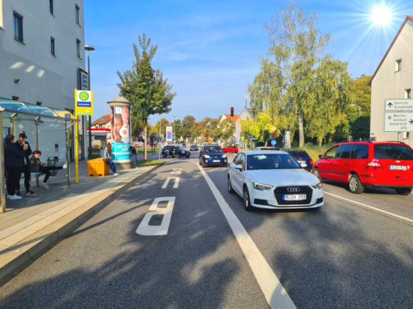 Augsburger Str. 44a  - gg. Ludwig-Thoma-Str.     3,50 /3,80