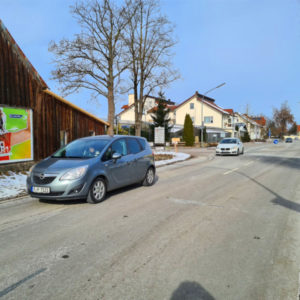 Alte Regensburger Str. - gg. Rosenstr.  "P"