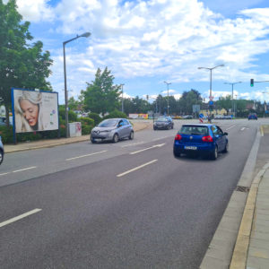 Weichser Weg Hs.Nr. 32 - Nh. Einfahrt Aldi